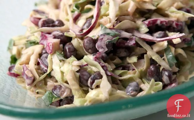 Pepe rosso Slaw con fagioli neri