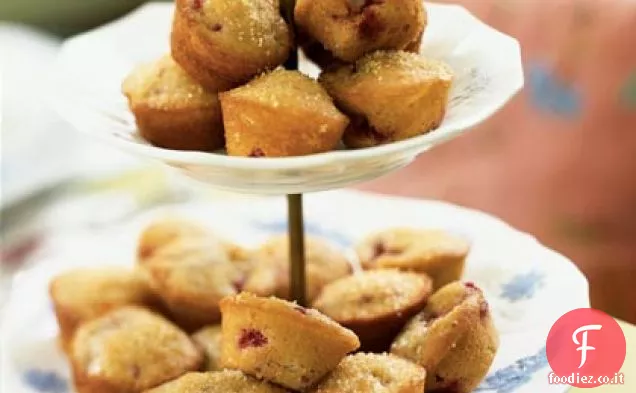 Muffin al lampone e mandorle