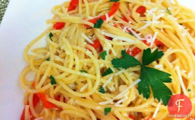 Pasta all'aglio e Peperoncino