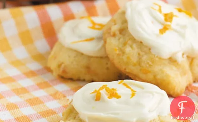 Biscotti di carota ghiacciati