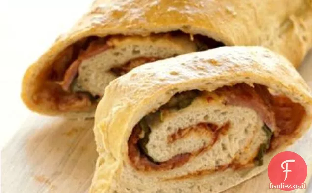 Prosciutto e pomodoro Stromboli
