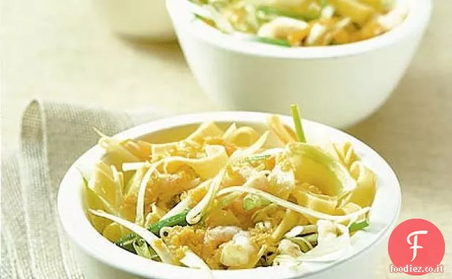 Insalata di tagliatelle di gamberi orientali