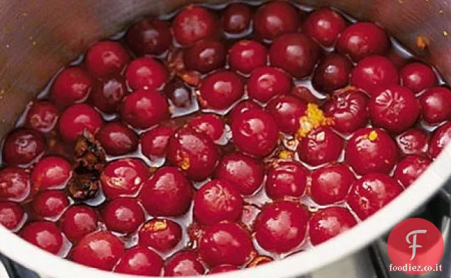 Salsa di mirtilli con porto e anice stellato