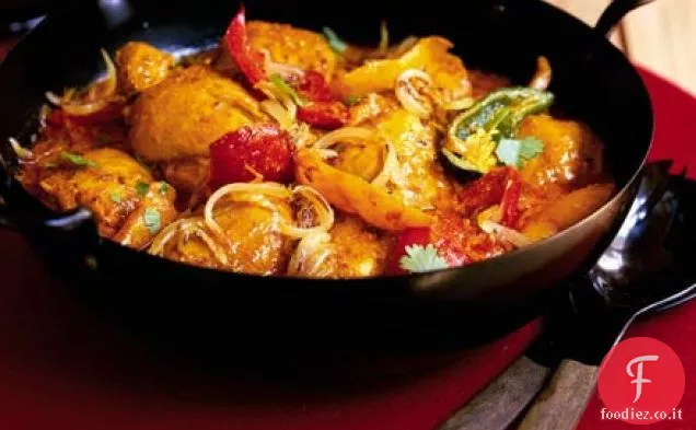 Curry di pollo al profumo di cumino