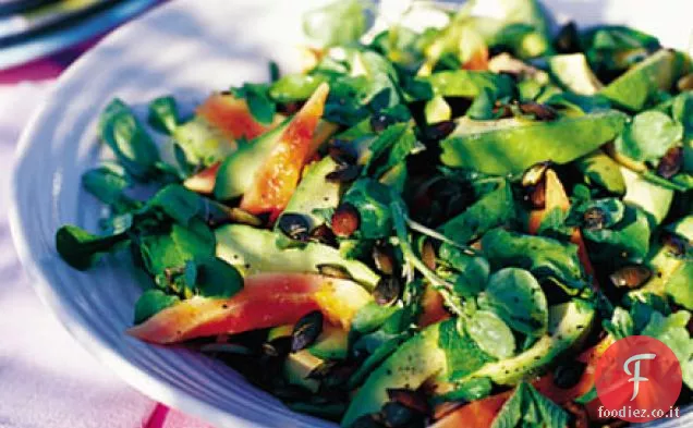 Insalata di avocado esotico