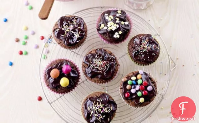 Cupcakes al cioccolato fondente