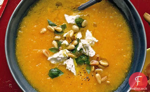 Gazpacho dorato con Feta