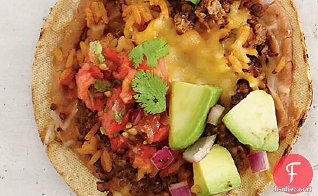 Mexicali Tostadas senza carne