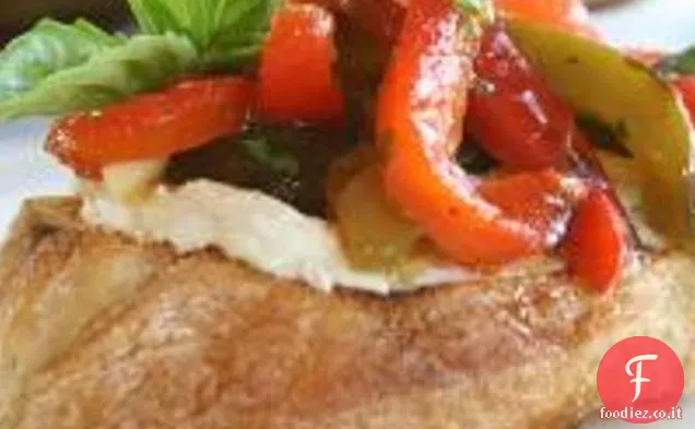 Bruschetta al Peperoncino e Formaggio di Capra