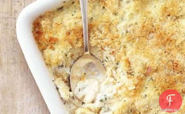 Fagioli burro cremoso con briciole croccanti