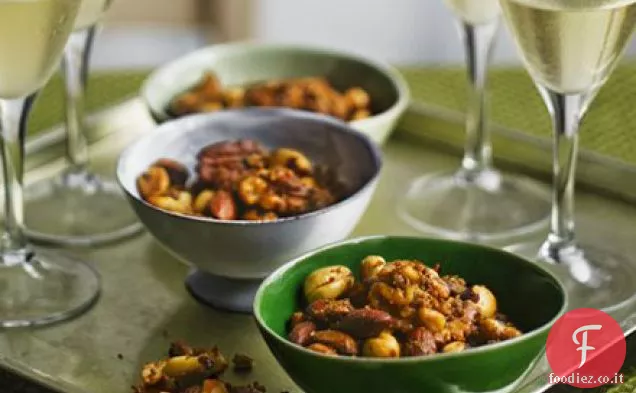 Peperoncino e noci di zenzero