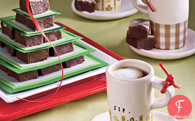 Facile Swirled Fudge