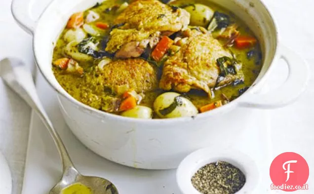 Primavera pollo one-pot