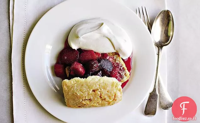 Shortcakes al rabarbaro