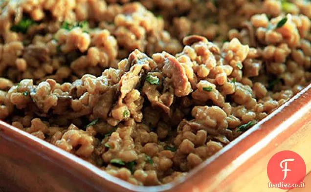 Risotto di Farro ai Porcini