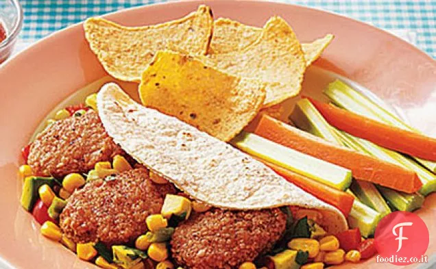 Tacos di pepita di pollo