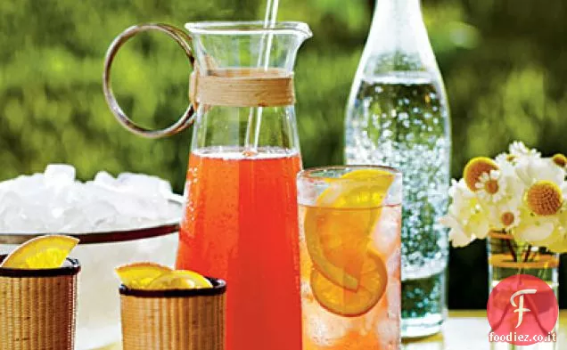 Spritzer di tè dolce