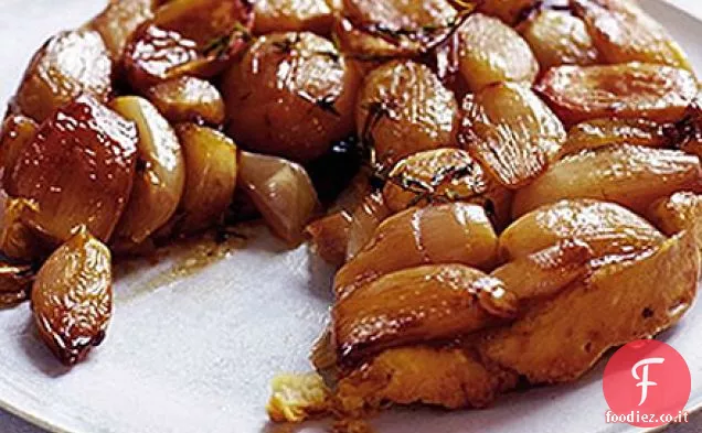 Scalogno tarte tatin