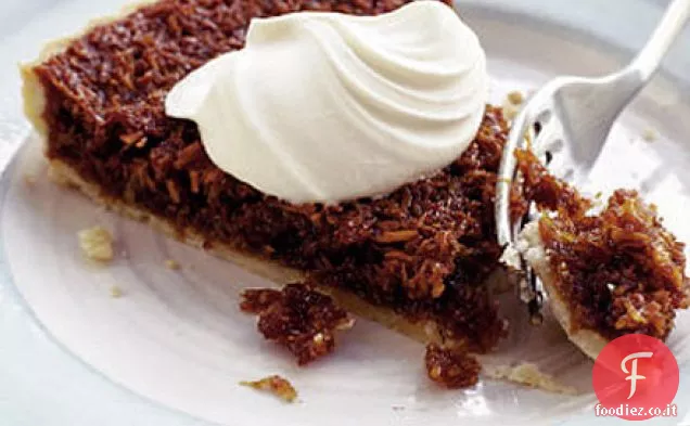 Crostata di rum e noce di cocco