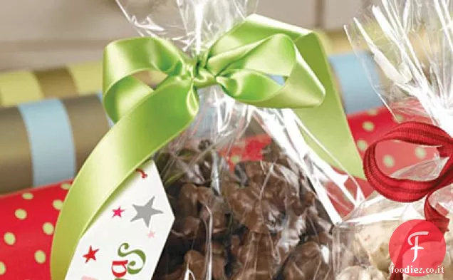 Grappoli tripli di noci di cioccolato