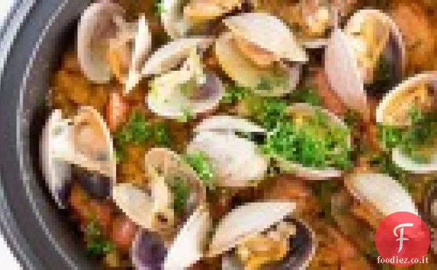 Vongole e Paella di pollo