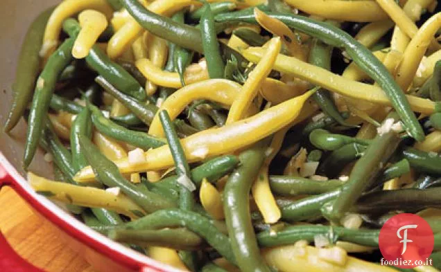 Fagiolini all'aglio