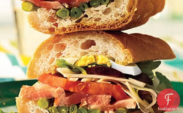 Pan Bagnat (panini insalata Niçoise)