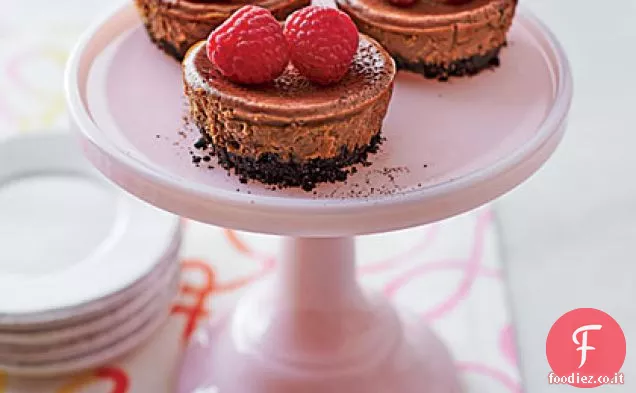 Mini Cheesecake al cioccolato messicano