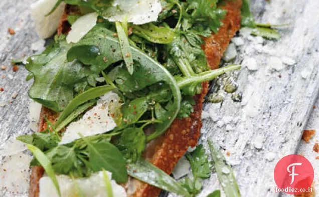 Tartine alle erbe