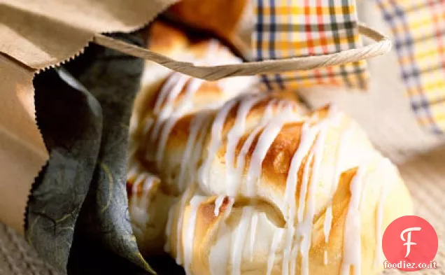 Trecce di crema di formaggio