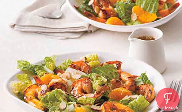 Insalata di gamberetti asiatici