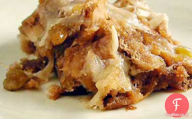 Capirotada (budino di pane messicano)