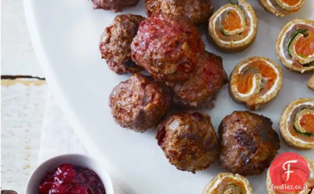 Polpette di mirtillo svedese