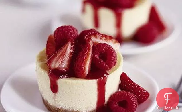 Cheesecake a tre formaggi