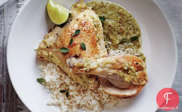 Fornello lento Pollo Verde