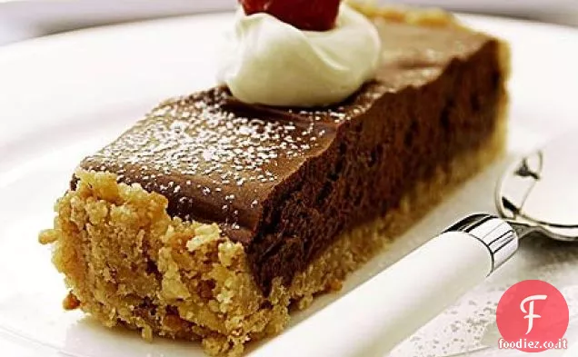 Crostata al cioccolato no-cook
