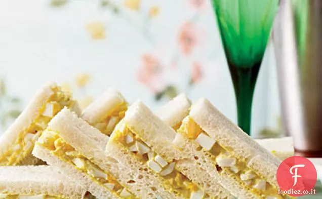 Panini al tè all'uovo al curry
