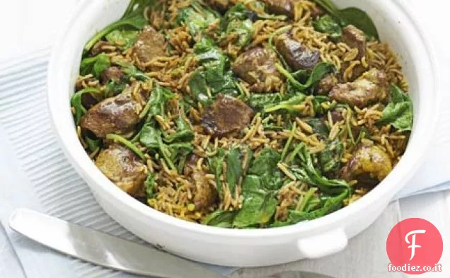 Veloce agnello biryani