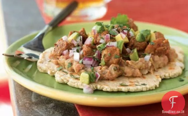 Carne di maiale Carnitas Gorditas