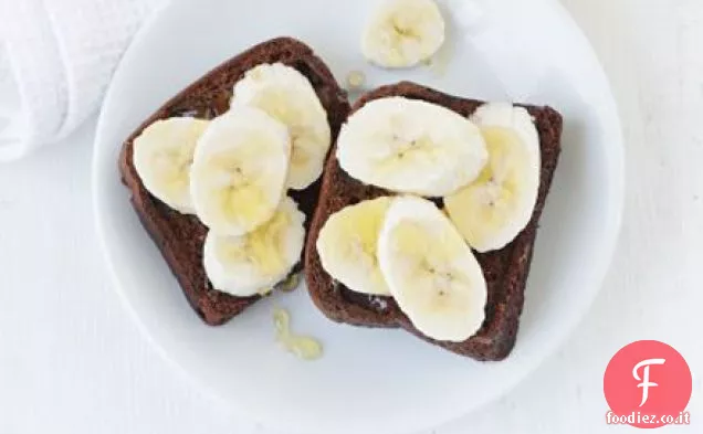 Pagnotta di malto con banana e miele