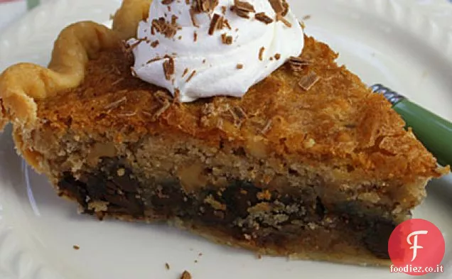Torta di biscotti con gocce di cioccolato