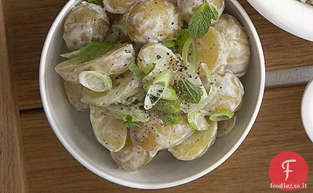 Insalata di patate coniate