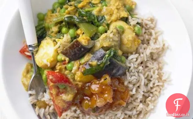 Curry vegetale estivo