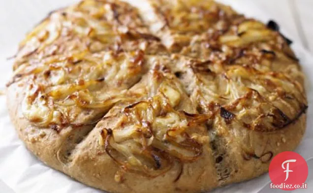 Formaggio e cipolla caramellata coburg