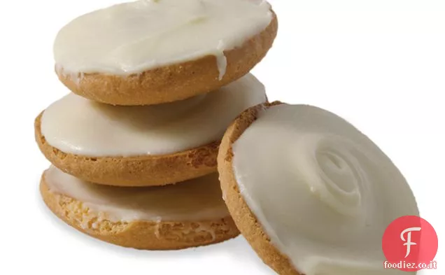 Cialde di Vaniglia al cioccolato Bianco e Marmellata