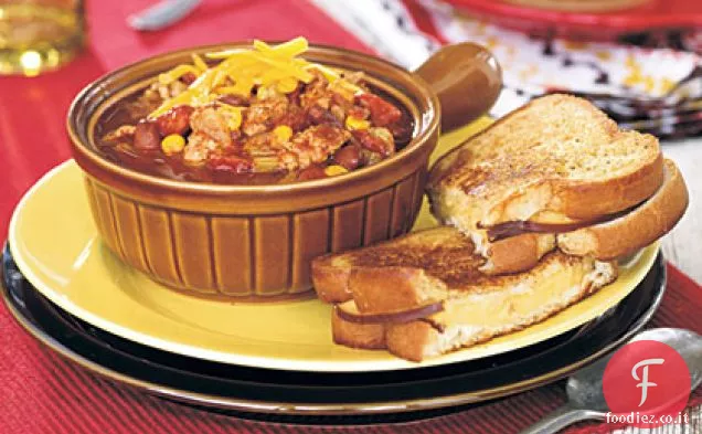 Chili di tacchino abbondante