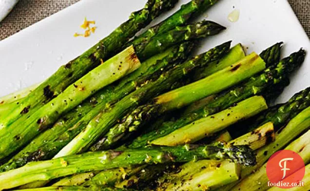 Asparagi alla griglia con Limone