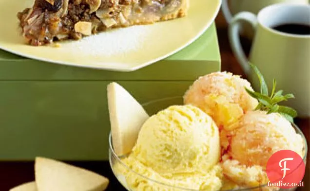 Crostata di Rabarbaro con Burro Marrone Streusel