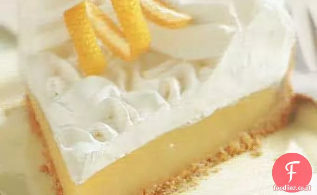 Crostata di crema al limone senza cottura