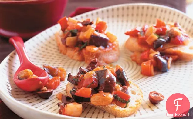 Caponata con Finocchio, Olive e Uvetta